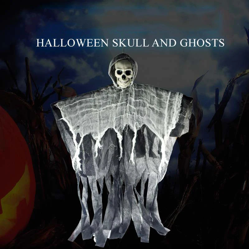 Ghost Ornament Haunted House Halloween Party