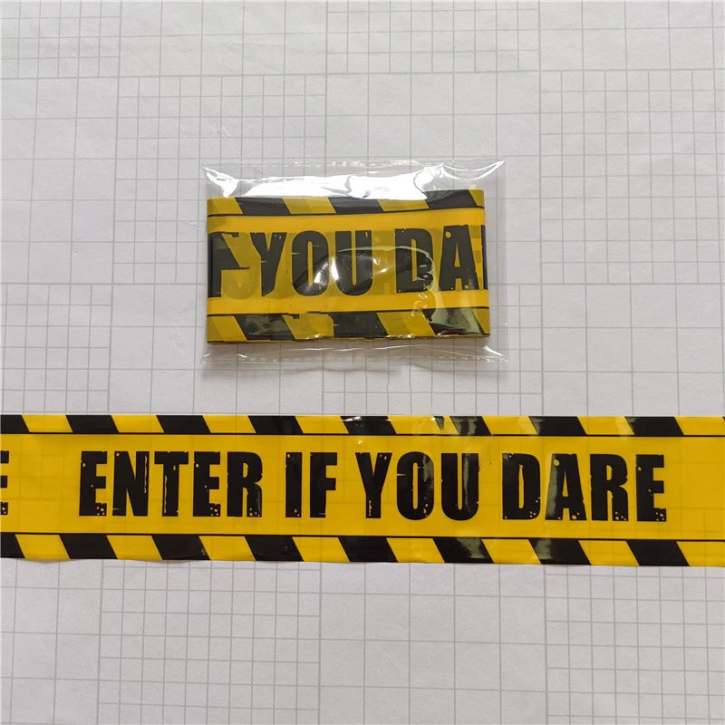 Party Decoration Warning Tape Scary Caution