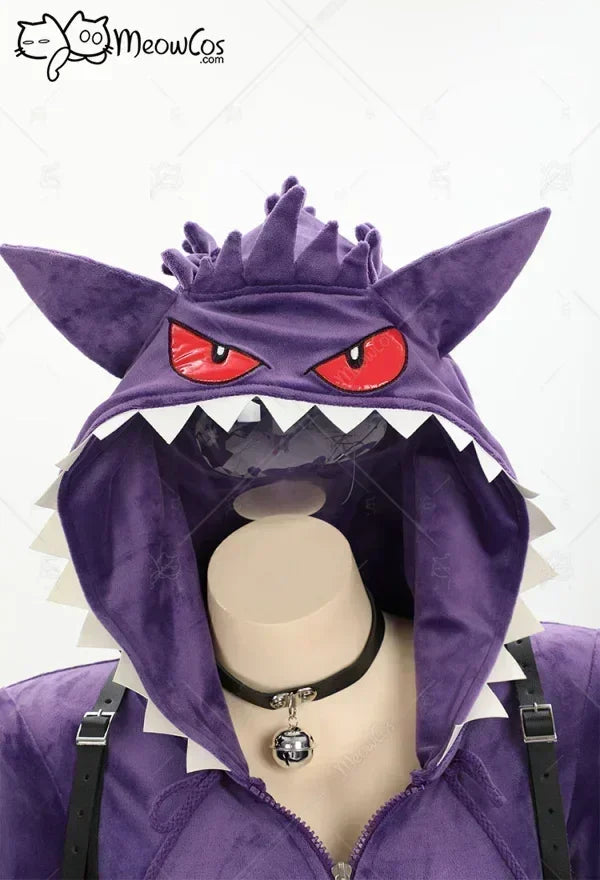 Women’s Purple Ghost Halloween Cosplay Costume Set