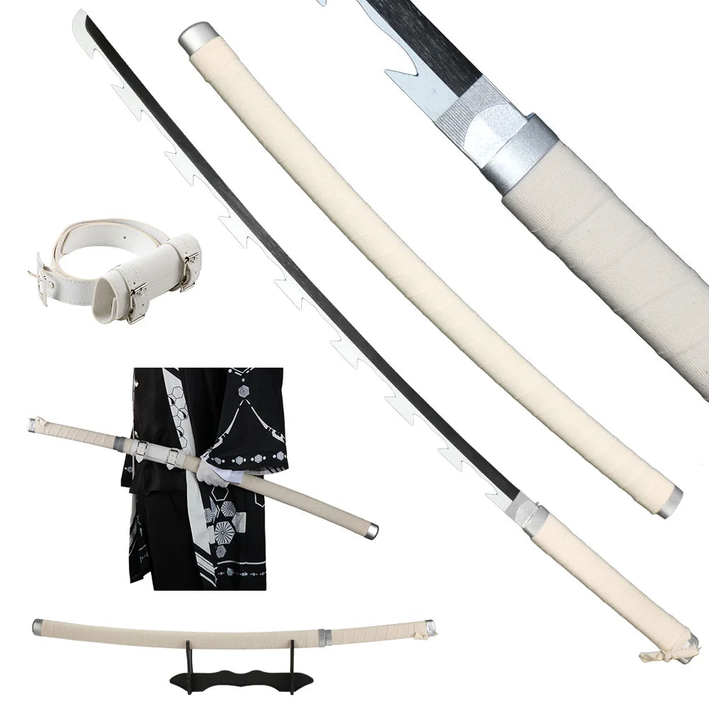 41-Inch Anime-Inspired Samurai Katana Cosplay Prop