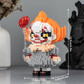 “Halloween themed  Halloween building blocks: Handmade death, clowns and horror scenes – creative holiday joy for children!”