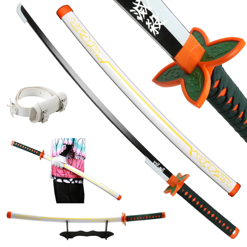 41-Inch Anime-Inspired Samurai Katana Cosplay Prop