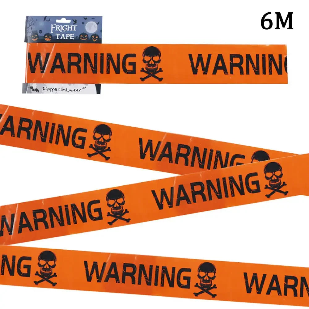 Party Decoration Warning Tape Scary Caution