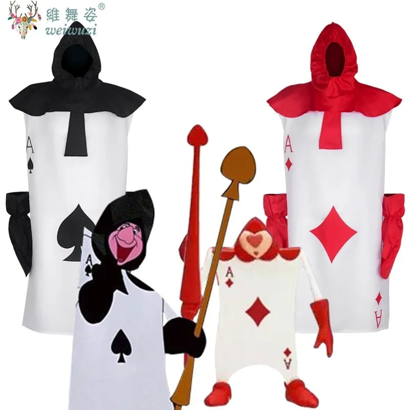 Tale Playing Cards Cosplay Costume