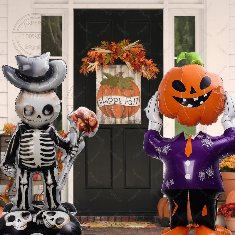 Balloon Giant Ghost Pumpkin