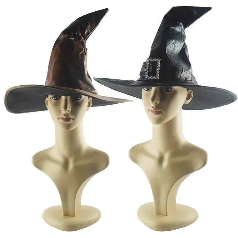 Halloween Witch Hat, Wizard Hat Prop, Black Pointed Wizard Hat, COSPAY, Masquerade Ball