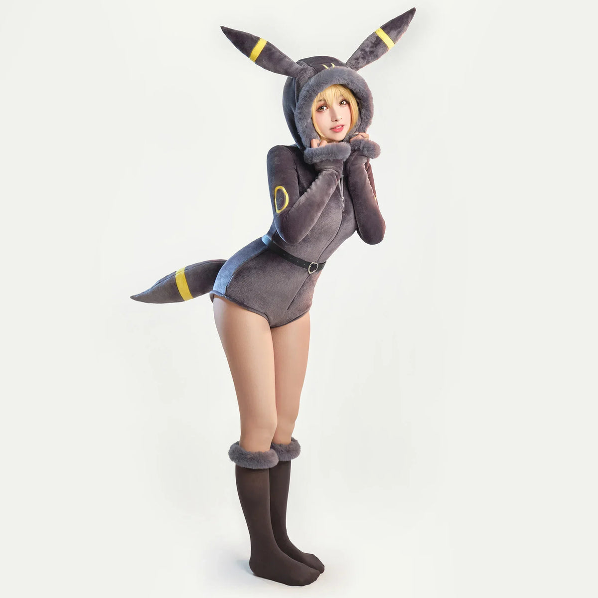 Women’s Purple Ghost Halloween Cosplay Costume Set