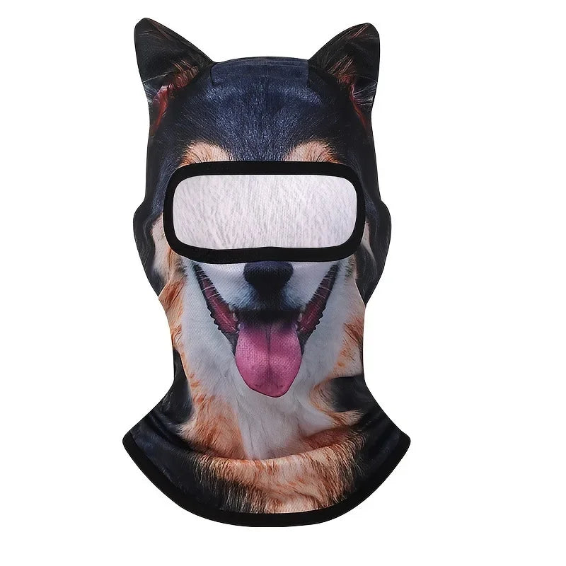 3D Cat Face Full-Coverage Balaclava