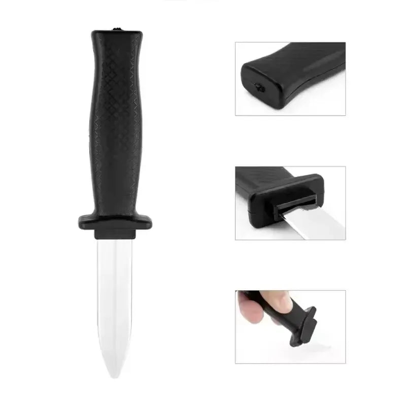 Halloween Decoration Props Fake Knives Plastic Retractable Knives Parties Children's Fun Pranks Fake Dagger Horror Trick Props
